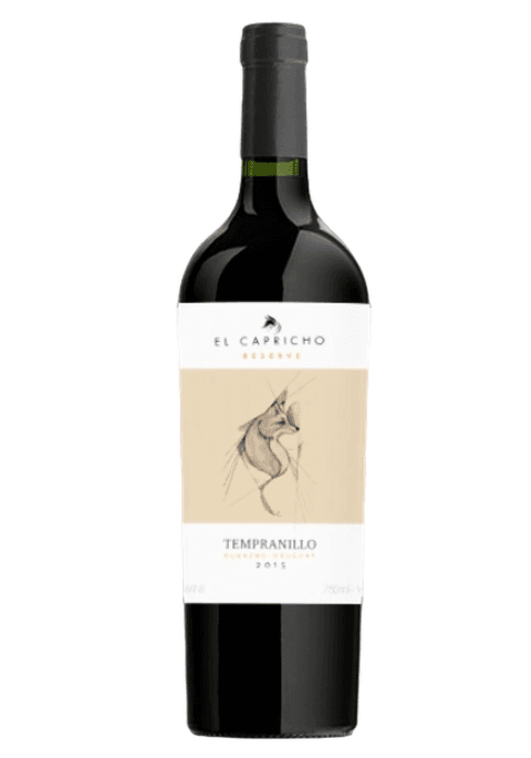 El Capricho Winery Reserve Tempranillo 2015